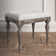 Solid + Manufactured Wood Accent Stool