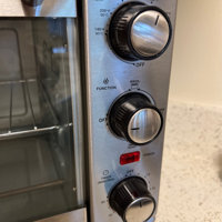 Mueller AeroHeat Convection Toaster Oven, 8 Slice, Broil, Toast