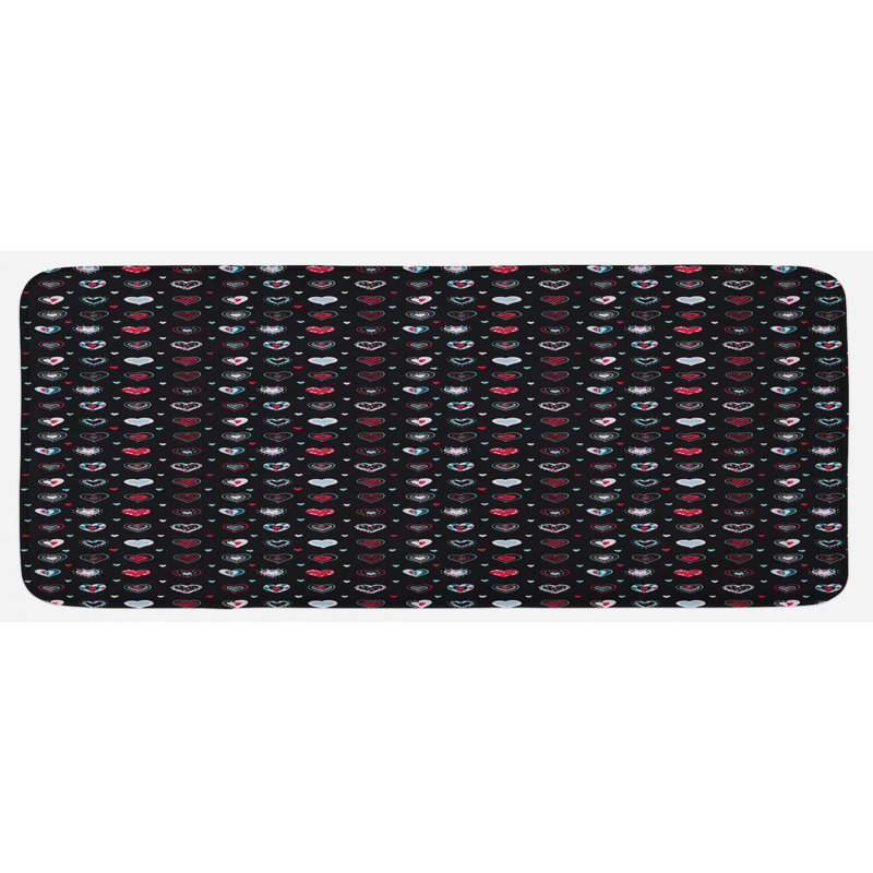Modern & Contemporary Synthetic Kitchen Mat