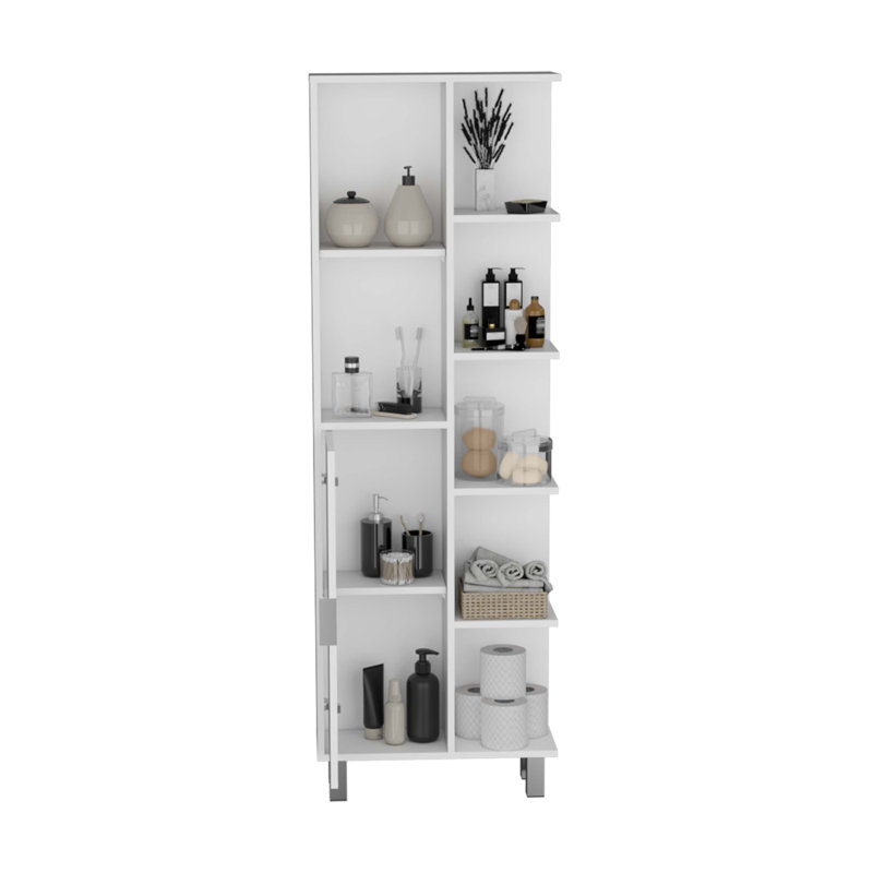 Armoire de rangement en lin Lauranne