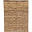 Tapis de la laine beige 6 pi 7 po x 8 pi 6 po one-of-kind noué la Nash