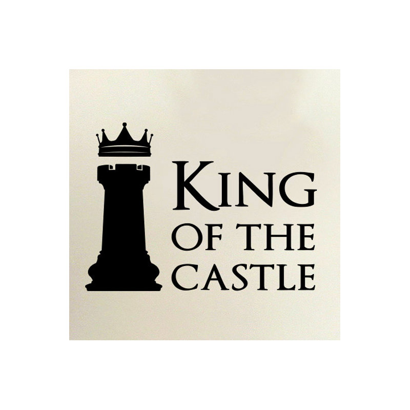 Wall Decal, Black, Large