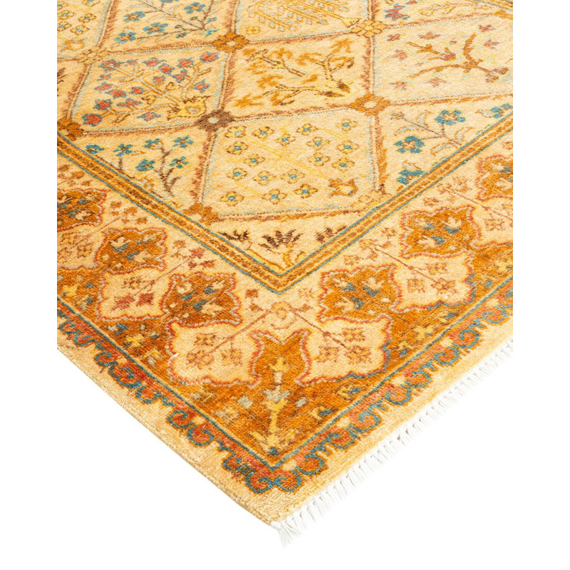 Ottoman One-of-a-Kind 3' 2" X 5' 3" Hand Knotted Area Rug