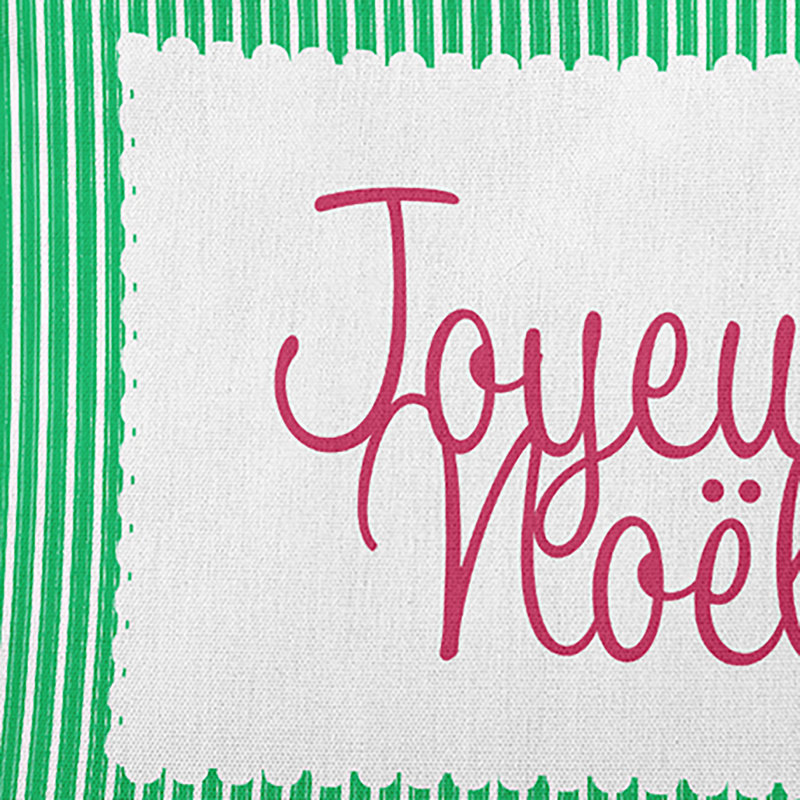 Polyester Indoor/Outdoor Throw Pillow, 18" x 18", Square