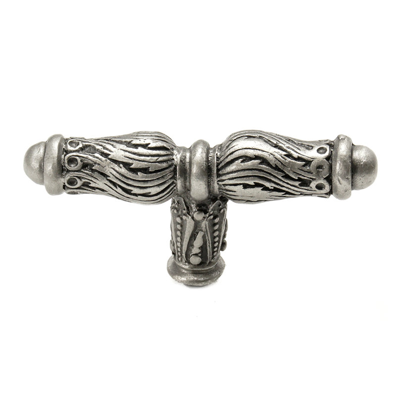 Acanthus knob with feather scroll in Oil Rub Bronze, Satin