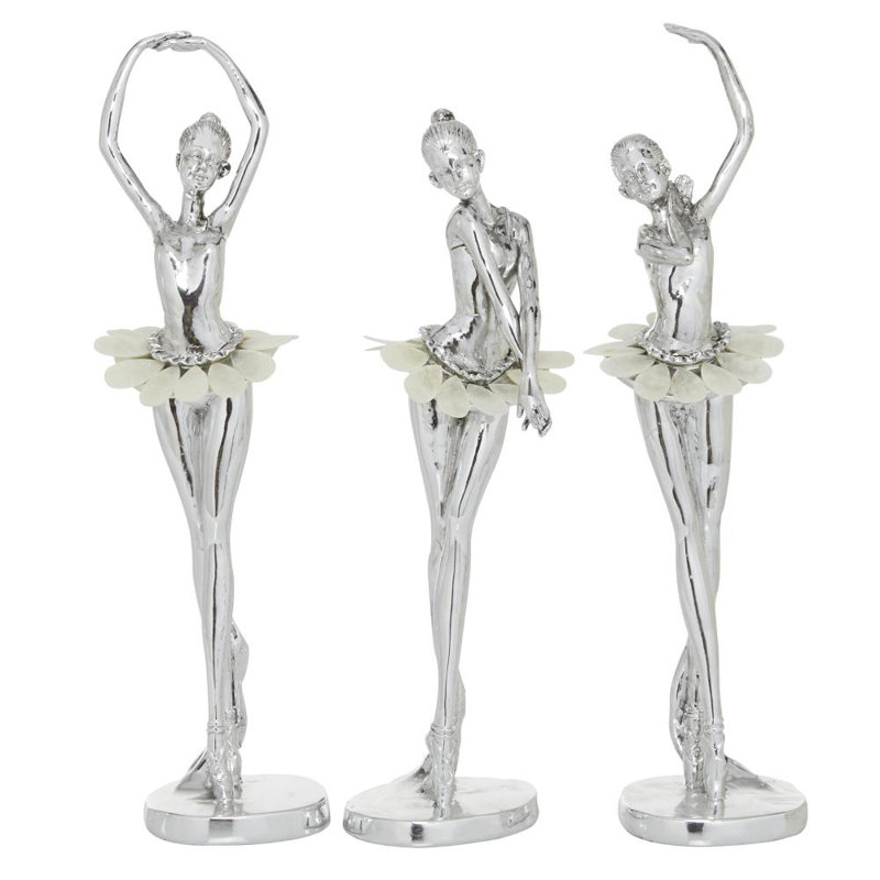 Gwendelynn Resin Figurine / Sculpture Decorative Object, 11.7" H x 2.9" W x 3.45" D