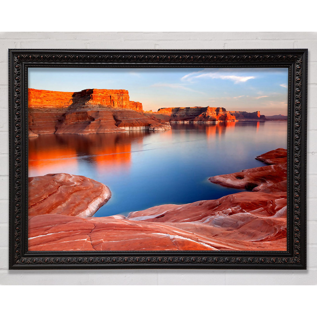 Padre Bay Lake Powell Utah Gerahmter Druck