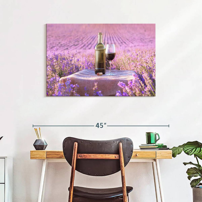 Yarlin Wine Romance, 24" H x 36" W