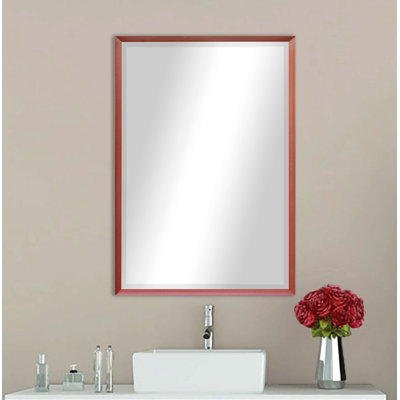 Emiree Metal Flat Wall Mirror