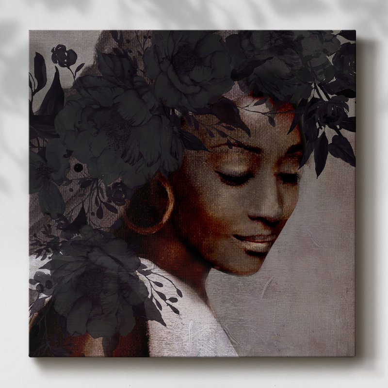 Grace I sur toile, H 32 po x l 32 po x P 1,5 po