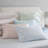 Martha Stewart Small Gingham Cotton Percale Pink Sheet Set-115629666-115629658