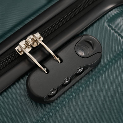 Valise à roulettes doubles 3 pièces Hardshell