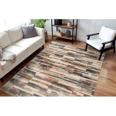 Tapis brun Mercado