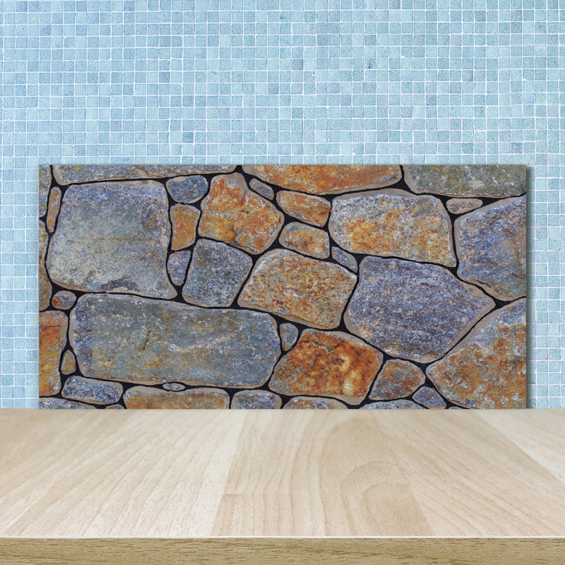 Giang 50cm W x 100cm L Glass Peel and Stick Panel