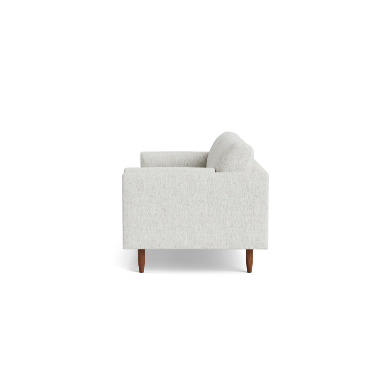 Skinny Fat Sofa ("85"), Performance Weave - Snow