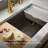 Billings 32-1/2 In. Undermount Single-Bowl Workstation Kitchen Sink-100160010
