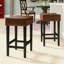 Ensemble de 2 tabourets de bar à hauteur de comptoir sans dossier de 26,75 po-1400670893-1400670894