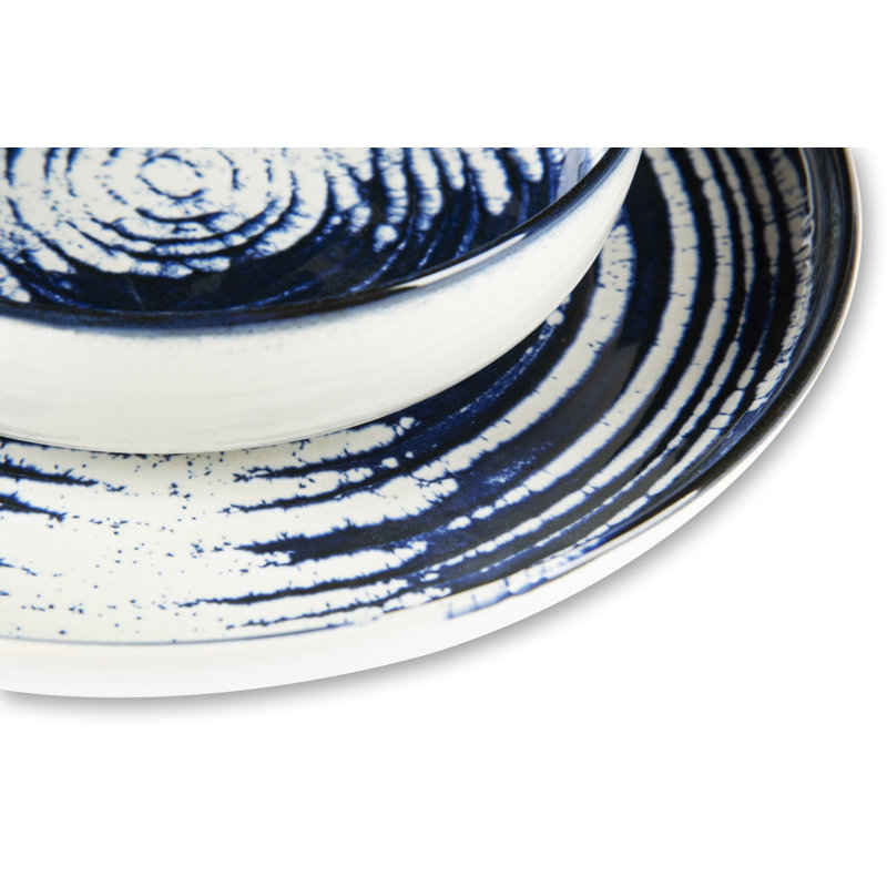 Ermes Piece Ceramic Dinnerware Set - Service for 4