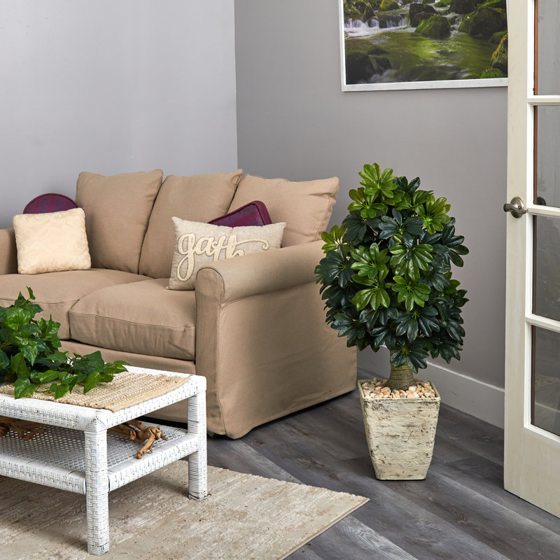 Schefflera artificiel 42 po en pot