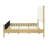 Queen Size Bed (White)