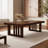 Modern Rectangular Solid Ash Wood Coffee Table
