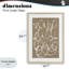 Scribble taupe griffonné, impression sous verre encadrée, conception par Susan Bryant-437391272-437391275