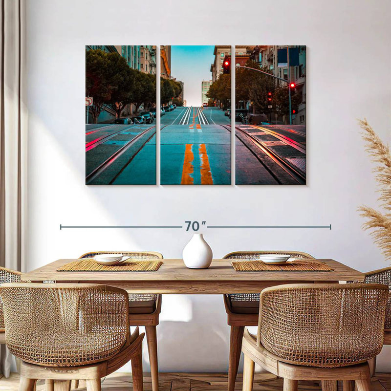 Sireci San Francisco Street, 36" H x 57" W