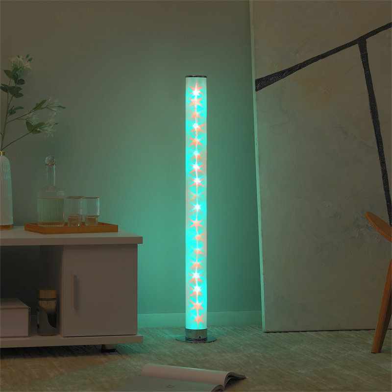 Dequandre LED Traditional Floor Lamp