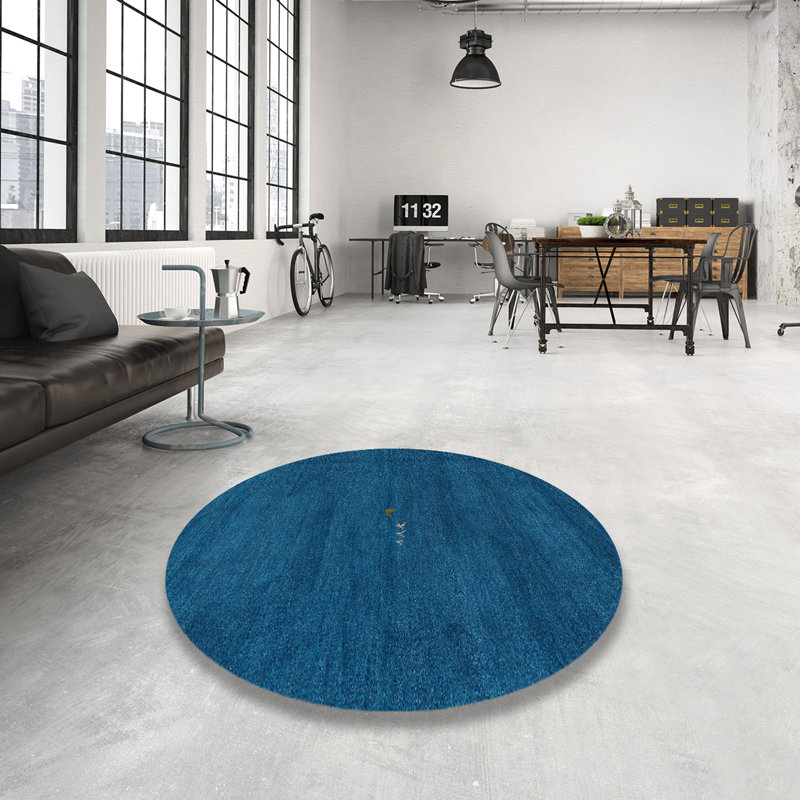 Tapis abstrait moderne 4120, Rond 5 pi