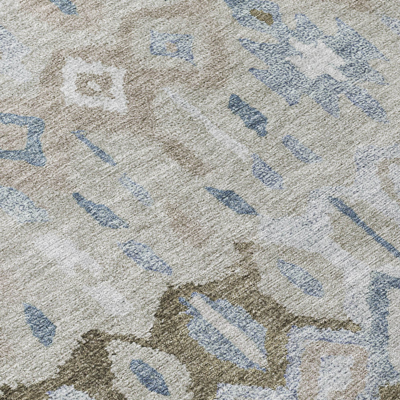 Tapis d'intérieur / extérieur lavable à la machine Chantille ACN2303, Rectangle 10 pi x 14 pi