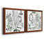 «Opulent Bath I», ensemble de 2 peintures sur toile encadrées-2079942353-2079942352