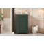 Meuble-lavabo de 20 pouces avec lavabo en céramique, ensemble de meuble-lavabo simple autoportant avec porte à fermeture douce, tablette réglable-342131059
