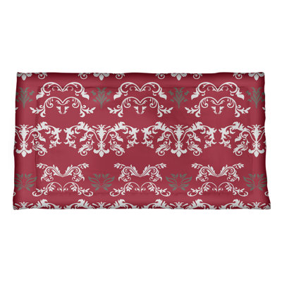 Football Baroque Pattern Pillow Sham