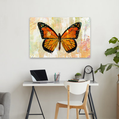 Monarch No 10  Contemporary Animals Butterflies Insects Art