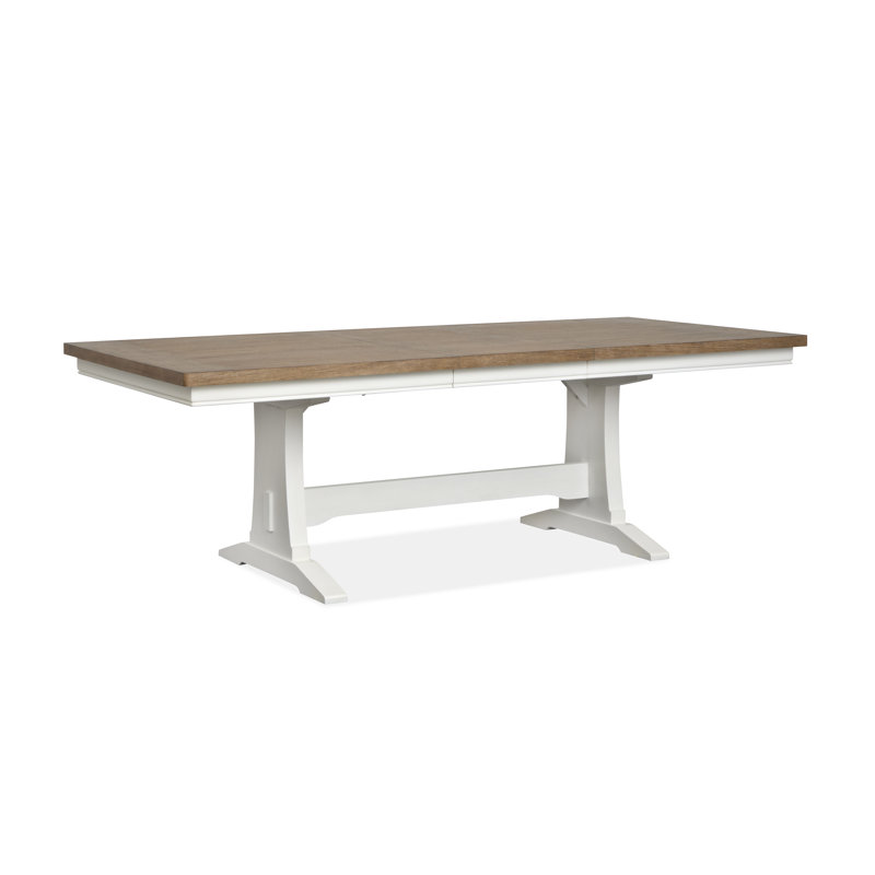 Gelinas Extendable Trestle Dining Table