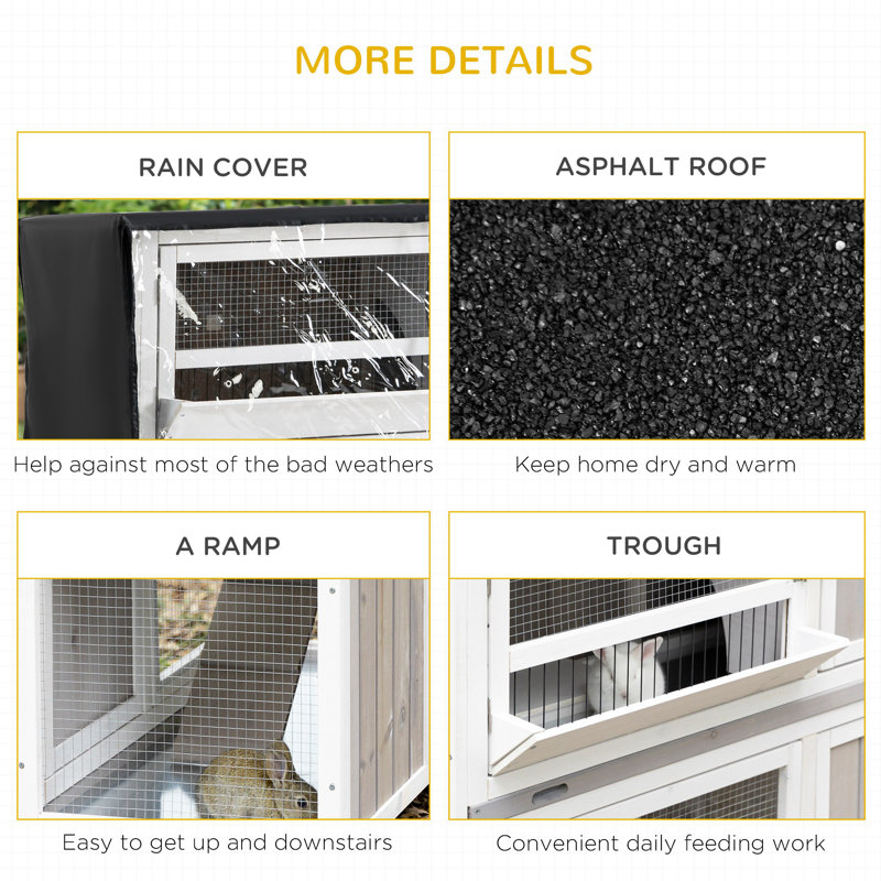 Weather Resistant Rabbit Hutch