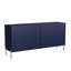 Buffet de 62,99 po avec armoires de rangement spacieuses, armoire à 4 portes Morden-668204146