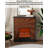 French retro-style simulated fire decorative electric fireplace