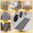 Oscar Custom Cut Non-Slip Rubberback Extra Long Hallway Runner Rug for Kitchen, Living Room, Bedroom-124597538-101229473