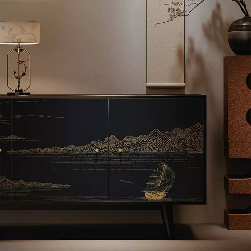 Light Luxury High-End Sideboard