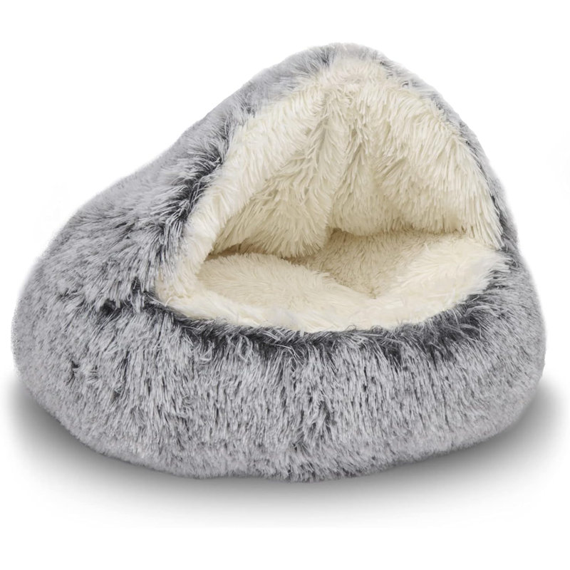 Lit pour animaux Geidi Nest, Très petit (L 20 po x l 20 po), Gris