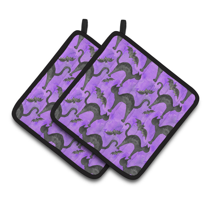 Caroline's Treasures Halloween Polyester Potholder