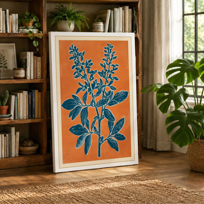 Healing Herb Study Botanical - Wrapped Canvas