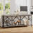 Très longue table d'appoint 70,86 po, console 2 niveaux-210379293