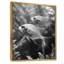 Monogramme d'aquariums de poissons gris gris - Aquariums, salon d'art mural-106113380-106113372