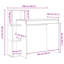 Computer Desk Particle Board Medium Shelving-1239204625