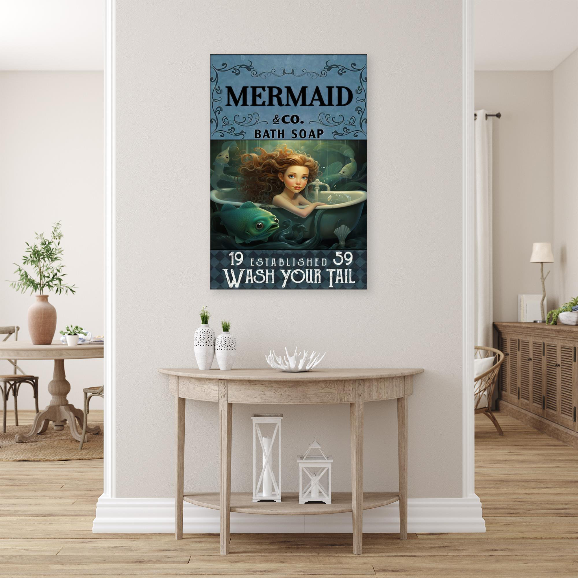 Catch a Mermaid Frame Holder – Fixtures Close Up