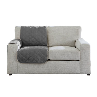 Polyester Box Cushion Sofa Slipcover