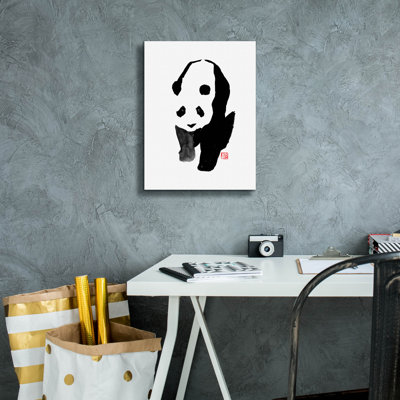 «Panda» par Pechane, art mural sur toile