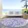 Chayden Washable Damask Indoor / Outdoor Rug